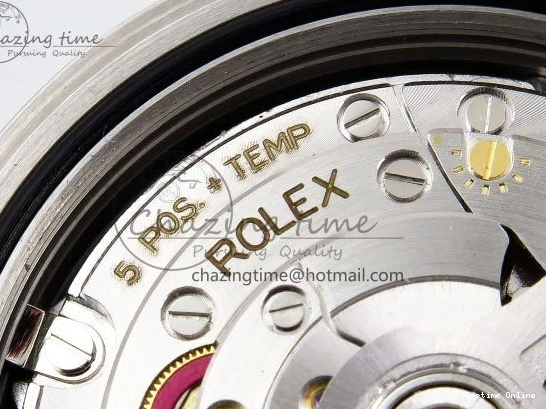 0516 FreshLook DayDate 40 SS JDF 904L Steel Gray Stick Dial on President Bracelet VR3255 V3 (Gain Weight) 1446